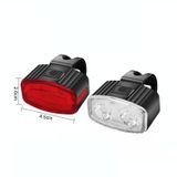  BG-3106 Đèn xe đạp USB Sạc xe đạp leo núi Night Rider Light (Trắng) 
