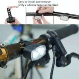  BG-3106 Đèn xe đạp USB Sạc xe đạp leo núi Night Rider Light (Trắng) 