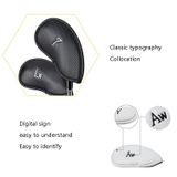  Vỏ mũ Golf 12 trong 1 (Kết cấu Litchi đen) 
