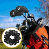  Vỏ mũ Golf 12 trong 1 (Kết cấu Litchi đen) 
