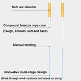  2 chiếc trẻ em loại cát cắt dây, chiều dài: 2,1m (màu vàng) 