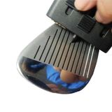  3 chiếc Bàn chải làm sạch đa chức năng Golf Bàn chải làm sạch rãnh di động (Đỏ) 