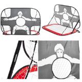  Ngoài trời đơn giản di chuyển gấp mục tiêu bóng đá nhỏ cho trẻ em (Webbing) 