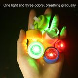  5 chiếc D2 LED nhấp nháy ngón tay ánh sáng sân khấu nhỏ ma thuật bóng flash (đen) 
