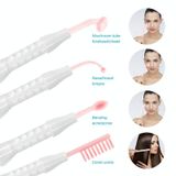  Dụng cụ làm đẹp trị liệu bằng nhiệt độ cao 10W với 4 ống màu tím (US Plug) 