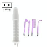  Dụng cụ làm đẹp trị liệu bằng nhiệt độ cao 10W với 4 ống màu tím (US Plug) 
