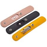  5 Bộ 6 trong 1 thép không gỉ Spring Spring Pick Pick Pick, Đặc điểm kỹ thuật: Bao da màu hồng 