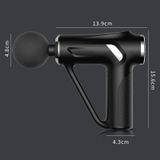  HB-008 Súng massage cơ thể bằng điện hình tam giác, đặc điểm kỹ thuật: Kiểu nút (Bạc) 