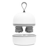  Silicone điện Danh bạ Đầu Massage, Đặc điểm kỹ thuật: Tiếng Anh (Trắng) 