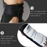  Một cặp bảo vệ chân nửa ngón đấm taekwondo, đặc điểm kỹ thuật: nắp chân l (kích thước 37-39) 