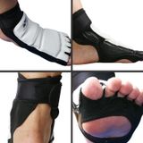  Một cặp bảo vệ chân nửa ngón đấm hộp Taekwondo, đặc điểm kỹ thuật: Vỏ chân XL (Kích thước 40-44) 