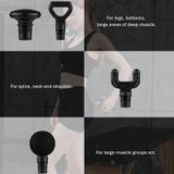  Súng massage mini 6 tốc độ BG-128 với 6 đầu massage, phích cắm CN (màu đỏ) 