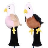  Cute Plush Animal Golf Club Covit (Brown) 