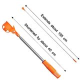  Golf 8 phần có thể gập lại ăng-ten thanh thép không gỉ Picker (màu cam) 