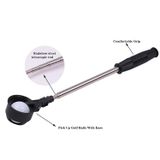  Golf 8 phần có thể gập lại ăng-ten thanh thép không gỉ Picker (màu cam) 