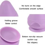  Cốc hút loại silicone cơ bắp massage massage (màu tím) 