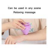  Cốc hút loại silicone cơ bắp massage massage (màu tím) 