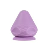  Cốc hút loại silicone cơ bắp massage massage (màu tím) 