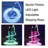  Thể dục thể thao LED ánh sáng điều chỉnh dây thừng (màu xanh lá cây) 