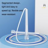  2 chiếc trẻ em tốc độ bỏ qua dây thể thao, phong cách: 2 phần 2,4m (hồng trắng) 
