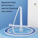  2 chiếc trẻ em tốc độ bỏ qua dây thể thao, phong cách: 2 phần 2,8m (màu hồng trắng) 