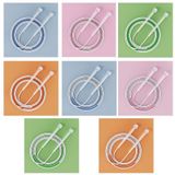  2 chiếc Children Tốc độ bỏ qua Dây thể thao, Phong cách: 2 phần 2,4m (Trắng xanh) 