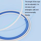  2 chiếc trẻ em tốc độ bỏ qua dây thể thao, phong cách: 3 phần 2,4m (trắng xanh) 
