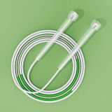  2 chiếc trẻ em tốc độ bỏ qua dây thể thao, phong cách: 3 phần 2,4m (trắng xanh) 