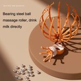  3 chiếc D18 Head Massage Thư giãn Massage Meridian, Phong cách: 12 vuốt (Hồng) 