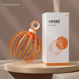  3 chiếc D18 Head Massage Thư giãn Massage Meridian, Phong cách: 12 vuốt (Hồng) 