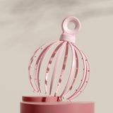  3 chiếc D18 Head Massage Thư giãn Massage Meridian, Phong cách: 12 vuốt (Hồng) 