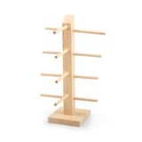  2 chiếc kính log hiển thị giá lưu trữ giá 1 hàng 4 cặp 