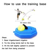  2 chiếc Huấn luyện viên tennis chống co giãn cao (với dây & bóng) 