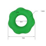  3 chiếc Tay tập thể dục Massage Bump Gear Loại Silicone Grip Ring, Phong cách: 40lb (Cỏ xanh) 