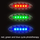  SM-2102 EMS Màu ánh sáng Meridian Nạo vét Massager (Bạc trắng) 