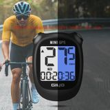  Màn hình LCD Giyo M3 Xe đạp GPS Xe đạp Máy tính không dây Đường xe đạp Velocimeter (Trắng) 