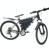  693-1 Túi đựng pin xe đạp leo núi Túi lưu trữ dung lượng lớn, Kích thước: 39x34x26x8cm (Đen) 