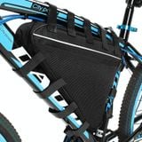  693-1 Túi đựng pin xe đạp leo núi Túi lưu trữ dung lượng lớn, Kích thước: 39x34x26x8cm (Đen) 