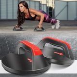  1 Cặp Đa năng Đẩy đứng Thiết bị tập thể dục bụng, Phong cách: Có thể xoay 