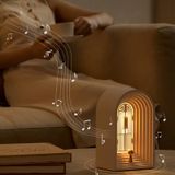  C3 Night Light Bluetooth Loa usb Sạc đèn ngủ, Đặc điểm kỹ thuật: Thông thường (Trắng) 