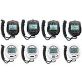  YS Electronic Showwatch Timer Huấn luyện chạy bộ chạy, Phong cách: YS-810 10 Memories (Đen) 
