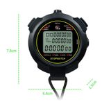  Đồng hồ bấm giờ YS Đồng hồ bấm giờ Tập thể dục Cạnh tranh, Phong cách: YS-730 30 Ký ức (Đen) 