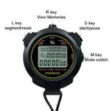  Đồng hồ bấm giờ YS Đồng hồ bấm giờ Tập thể dục Cạnh tranh, Phong cách: YS-730 30 Ký ức (Đen) 