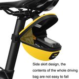  Xe đạp xe đạp phía tây Túi đuôi hardshell mini túi yên (màu vàng) 