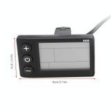  S866 Máy đo LCD xe đạp xe đạp điện, Đặc điểm kỹ thuật: B Loại B 