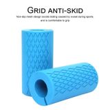  1 Cặp tay cầm thanh dày thanh tạ tạ silicon (màu vàng) 