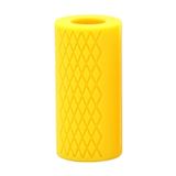  1 Cặp tay cầm thanh dày thanh tạ tạ silicon (màu vàng) 