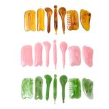  7PCS/Đặt thanh khuôn mặt thanh mặt thanh mặt, hình dạng, hình dạng: màu xanh lá cây 