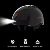  Foxwear V6 Máy ghi máy máy ảnh thông minh 1080p HD với mũ bảo hiểm lái nhẹ, kích thước: một kích thước (màu trắng) 
