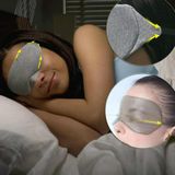  Mặt nạ ngủ có thể điều chỉnh mũi bằng dây (Xám) 